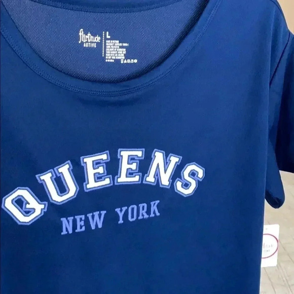 Queens New York Flirtitude Active Short Sleeve T-Shirt - Picture 7 of 9